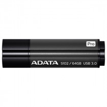 Флеш диск ADATA 64 Гб, USB 3.0, S102 Pro Grey (AS102P-64G-RGY)