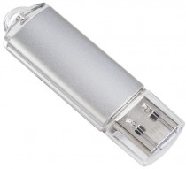 Флеш диск PERFEO 8 Гб, USB 2.0, E01 Silver (PF-E01S008ES)