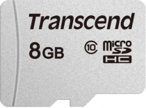 Карта памяти TRANSCEND 8 Гб, microSDHC (TS8GUSD300S)