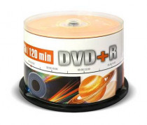 Диск DVD+R MIREX 4.7 Gb, 16x, Cake Box (50), (50/300) (UL130013A1B)