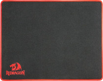 Коврик для мыши DEFENDER тканевая поверхность, резиновое основание, с окантовкой, 400 мм x 300 мм, толщина 3 мм, Redragon Archelon L, чёрный (70338)