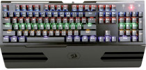 Клавиатура DEFENDER проводная, механическая, цифровой блок, подсветка клавиш, USB, Redragon Hara, чёрный (74944)