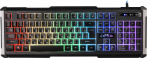 Клавиатура DEFENDER проводная, мембранная, цифровой блок, подсветка клавиш, USB, Chimera GK-280DL, чёрный (45280)