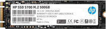 SSD накопитель HP 500 Гб, внутренний SSD, M.2, 2280, SATA-III, чтение: 563 Мб/сек, запись: 515 Мб/сек, TLC, S700 (2LU80AA)