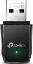 Wi-Fi адаптер USB TP-LINK Wi-Fi: 802.11ac, максимальная скорость 867 Мбит/с, USB 3.0 (ARCHER T3U)