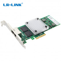 Сетевая карта LR-LINK интерфейс PCI-E, скорость 1 Гбит/с, 2 разъёма RJ-45 (LREC9712HT)
