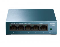 Коммутатор TP-LINK неуправляемый, 5 портов Ethernet 1 Гбит/с (LS105G)