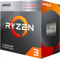 Процессор AMD Socket AM4, Ryzen 3 3200G, 4-ядерный, 3600 МГц, Turbo: 4000 МГц, Picasso, Кэш L2 - 2 Мб, L3 - 4 Мб, Radeon Vega 8, 12 нм, 65 Вт, BOX (YD3200C5FHBOX)