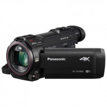 Видеокамера PANASONIC 20x зум, запись видео UHD 4K на карты памяти, матрица 18.91 МП (1/2.3