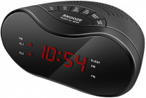 Радиобудильник HYUNDAI черный LED подсв:красная часы:цифровые AM/FM (H-RCL160)