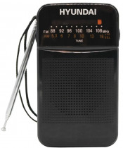 Радиоприемник HYUNDAI портативный черный (H-PSR110)