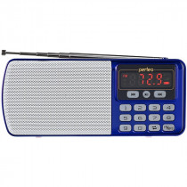 Радиоприемник PERFEO ЕГЕРЬ FM+ 70-108МГц/ MP3/ питание USB или BL5C/ цвет синий (i120-BL)