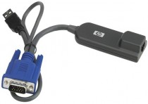 KVM адаптер HP интерфейса USB для KVM консолей, Console USB Interface Adapter (AF628A)