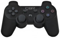 Геймпад CBR беспроводной, для PS3, Bluetooth, виброотдача, чёрный (CBG 930)
