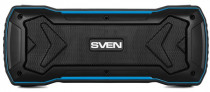Портативная акустика SVEN стерео, Bluetooth, питание от батарей, PS-220 Black/Blue (SV-016470)