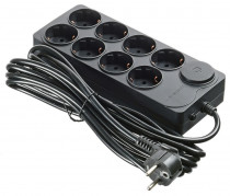 Сетевой фильтр IPPON BK-258 5м 8 розеток черный коробка (BK258 Black)