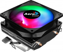 Кулер AEROCOOL для процессора, Socket 775, 115x/1200, AM2, AM2+, AM3, AM3+, AM4, FM1, FM2, FM2+, 1x90 мм, 1800 об/мин, разноцветная подсветка, TDP 110 Вт, ACTC-AF20217.01 (AIR FROST 2)