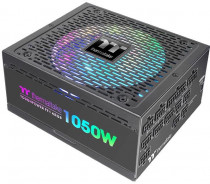 Блок питания THERMALTAKE 1050 Вт, ATX12V 2.4, активный PFC, 140x140 мм, 80 PLUS Platinum, отстегивающиеся кабели, подсветка, ToughPower PF1 ARGB (PS-TPD-1050F3FAPE-1)