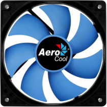 Вентилятор для корпуса AEROCOOL 120 мм, 500-1500 об/мин, 8.3-24.8 CFM, 18.2-27.5 дБ, 4-pin PWM (Force 12 PWM Blue)