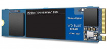 SSD накопитель WD 1 Тб, внутренний SSD, M.2, 2280, PCI-E x4, чтение: 2400 Мб/сек, запись: 1950 Мб/сек, TLC, Western Digital Blue SN550 (WDS100T2B0C)