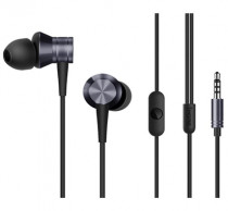 Гарнитура 1MORE проводные наушники с микрофоном, затычки, динамические излучатели, mini jack 3.5 мм, 20-20000 Гц, импеданс: 32 Ом, Piston Fit Grey, серый (E1009-Grey)