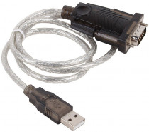 Переходник ORIENT USB2.0 -> COM (RS-232) , (chipset Prolific PL2303RA) 1.8м, крепеж разъема - винты, поддержка Windows 8/8.1 (USS-101N18)