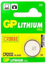 Батарейка GP CR2032-BC1 1шт (GP CR2032-BC1)