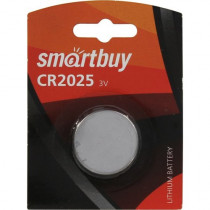 Батарейка SMARTBUY CR2025/1B (12/720) (1 шт. в уп-ке) (SBBL-2025-1B)
