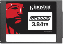 SSD накопитель KINGSTON 3.84 Тб, SATA-III, чтение: 555 Мб/сек, запись: 520 Мб/сек, TLC, внутренний SSD, 2.5