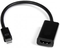 Переходник ORIENT Mini DisplayPort M - HDMI F, длина 0.2 метра, черный (30302) (C302)