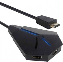 Переключатель GREENCONNECT HDMI 2.0, 4K@60Hz, 4:4:4, 18G, 3 к 1 серия Greenline (GL-v301N)