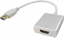 Кабель-переходник GREENCONNECT USB 3.0 AM -> HDMI 19F серия Greenline (GCR-U32HD2)