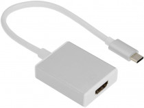 Переходник GREENCONNECT USB TypeC > HDMI 19F серия Greenline, (GCR-UTC2HD)