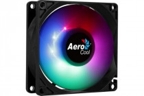 Вентилятор для корпуса AEROCOOL 80 мм, 1500 об/мин, 21.9 CFM, 28 дБ, 4-pin Molex (FROST 8 FRGB MOLEX + 3P)