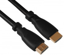 Кабель GREENCONNECT 20.0m, HDMI версия 2.0, HDR, Ultra HD 4K60 Hz/ 5K30Hz, 3D, Ethernet 18.0 Гбит/с, OD8.0mm, 28/26 AWG, черный (GCR-HM312-20.0m)
