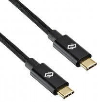 Кабель DIGMA USB Type-C (m) USB Type-C (m) 1.5м черный (POWER DELIVERY 100W)