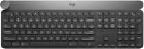 Клавиатура LOGITECH Craft черный/серый USB беспроводная BT slim Multimedia (920-008505)