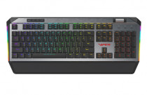 Клавиатура PATRIOT MEMORY проводная, механическая, переключатели Kailh White, цифровой блок, подсветка клавиш, USB, PV765MBRUXMGM-RU, чёрный (PP000262-RU)