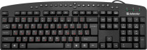 Клавиатура DEFENDER Atlas HB-450 RU,черный,мультимедиа 124 кн. (45450)