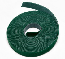 Лента липучка HYPERLINE в рулоне, ширина 16 мм, длина 5 м, полиамид (тканое плетение), зеленая (WASNR-5x16-GN)