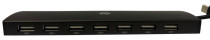 USB хаб DIGMA USB-C 7порт. черный (HUB-7U2.0-UC-B)