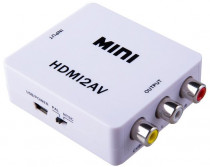 Конвертер GREENCONNECT Мультимедиа professional HDMI -> AV серия Greenline (GL-v126)