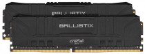 Комплект памяти CRUCIAL 32 Гб, 2 модуля DDR-4, 24000 Мб/с, CL15, 1.35 В, радиатор, 3000MHz, Ballistix Black, 2x16Gb KIT (BL2K16G30C15U4B)