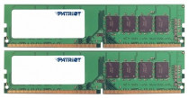 Комплект памяти PATRIOT MEMORY 8 Гб, 2 модуля DDR-4, 21300 Мб/с, CL19-19-19-43, 1.2 В, 2666MHz, Signature, 2x4Gb KIT (PSD48G2666K)