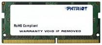 Память PATRIOT MEMORY 8 Гб, DDR-4, 19200 Мб/с, CL17-17-17-39, 1.2 В, 2400MHz, SO-DIMM (PSD48G240082S)