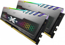 Комплект памяти SILICON POWER 16 Гб, 2 модуля DDR-4, 25600 Мб/с, CL16-18-18-38, 1.35 В, радиатор, подсветка, 3200MHz, XPower Turbine RGB, 2x8Gb KIT (SP016GXLZU320BDB)