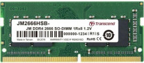 Память TRANSCEND 16 Гб, DDR4, 21300 Мб/с, CL19, 1.2 В, 2666MHz, SO-DIMM (JM2666HSB-16G)