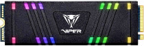 SSD накопитель PATRIOT MEMORY 256 Гб, внутренний SSD, M.2, 2280, PCI-E x4, чтение: 3300 Мб/сек, запись: 1000 Мб/сек, TLC, кэш - 512 Мб, Viper (VPR100-256GM28H)