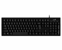 Клавиатура GENIUS проводная, мембранная, цифровой блок, USB, Smart KB-101 Black, чёрный (31300006411)