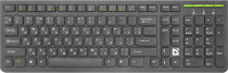 Клавиатура DEFENDER Беспроводная ULTRAMATE SM-536 RU BLACK (45536)